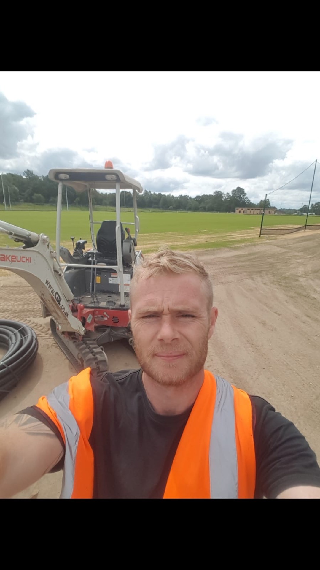 Steve Rolfe on site