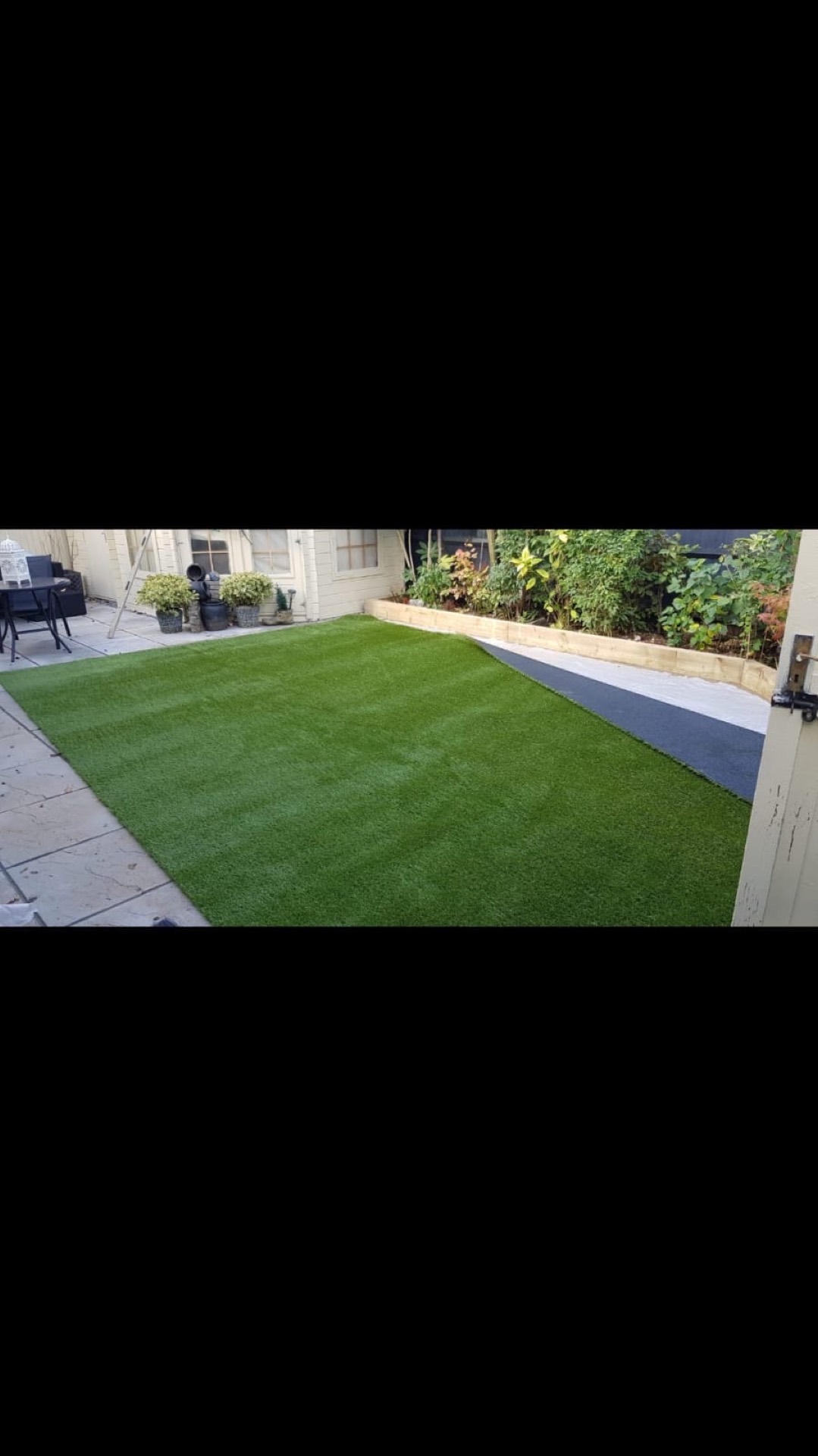 Artificial grass installation