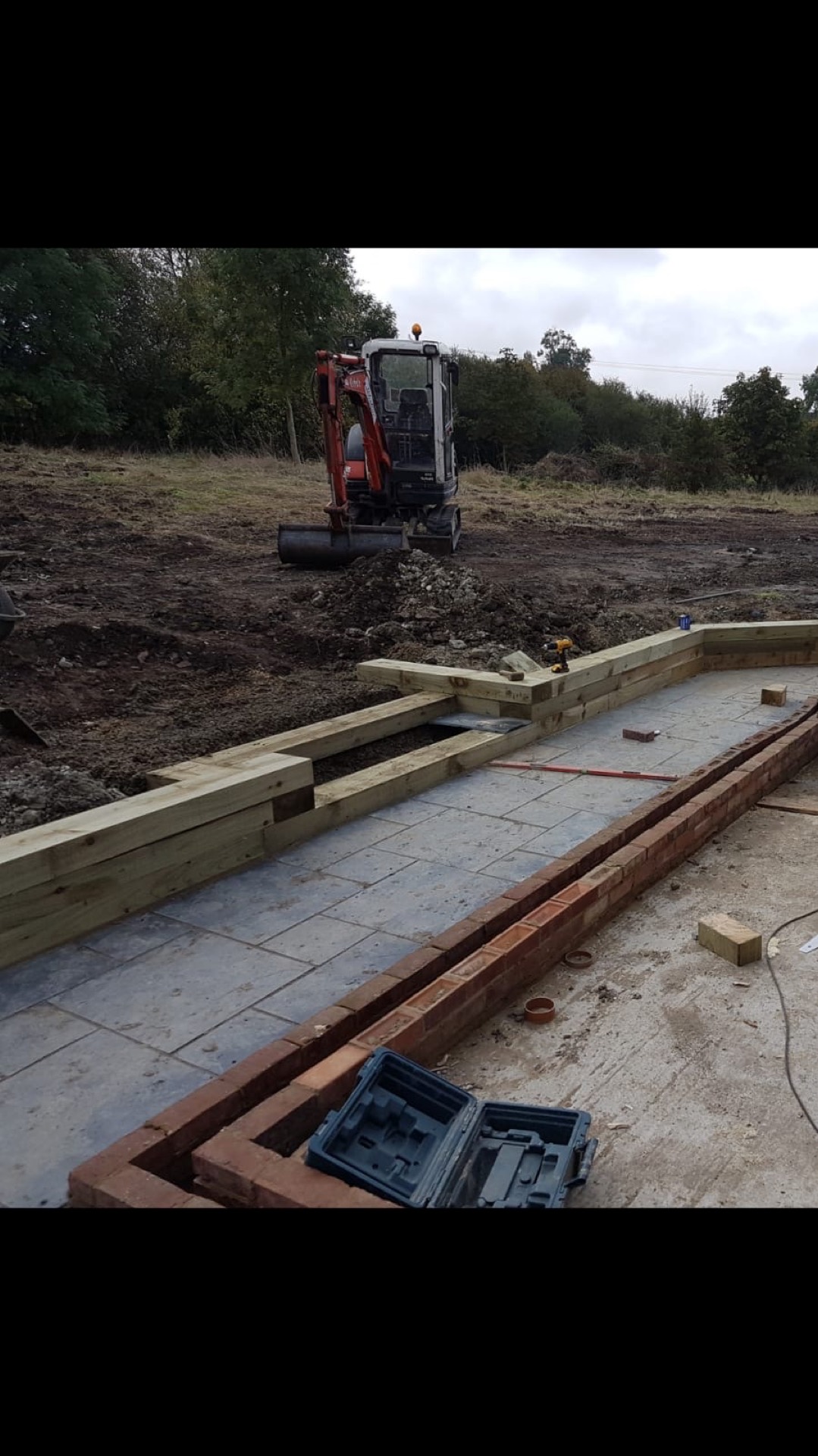 Drainage installation