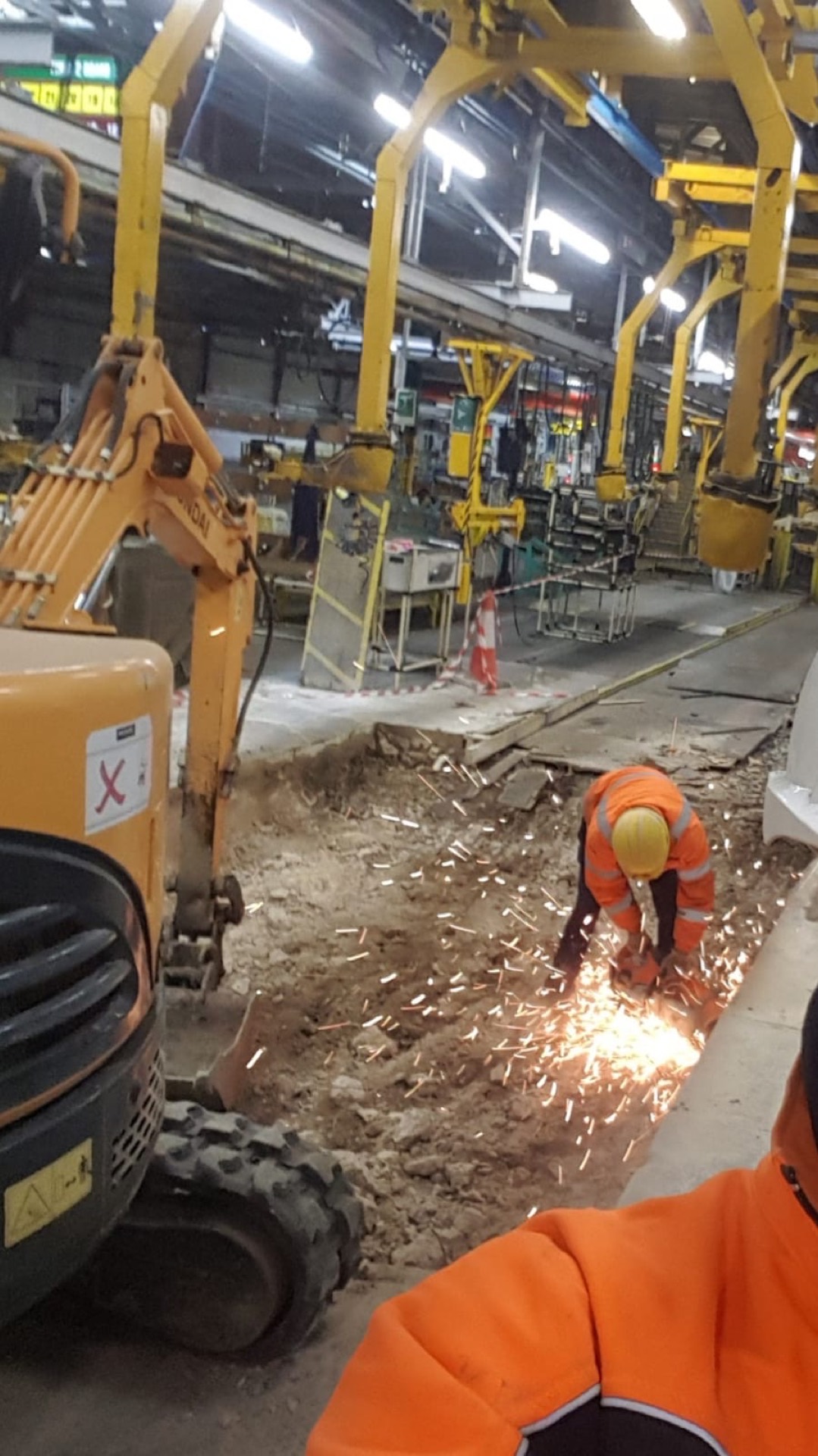 Excavation works